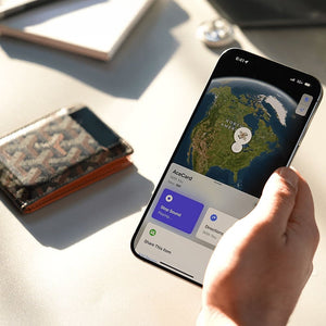 Ultraschlanke Globale Tracker-Karte