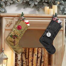 Laden Sie das Bild in den Galerie-Viewer, Sockenform Tasche, perfekt für Weihnachten