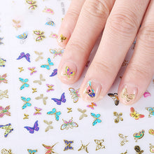 Laden Sie das Bild in den Galerie-Viewer, Wasserfeste Nailart-Sticker