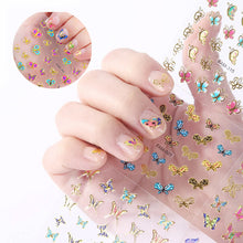 Laden Sie das Bild in den Galerie-Viewer, Wasserfeste Nailart-Sticker