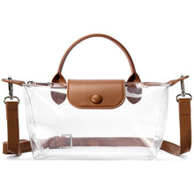 Laden Sie das Bild in den Galerie-Viewer, Transparente PVC-Handtasche