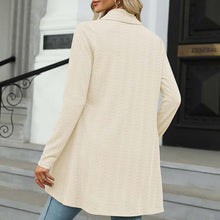 Laden Sie das Bild in den Galerie-Viewer, Langärmlige Strickjacke, Mantel