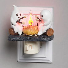 Laden Sie das Bild in den Galerie-Viewer, Halloween-Geister Lagerfeuer flackerndes Nachtlicht