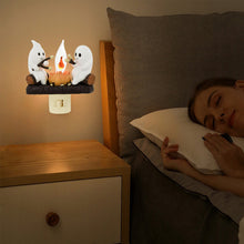 Laden Sie das Bild in den Galerie-Viewer, Halloween-Geister Lagerfeuer flackerndes Nachtlicht