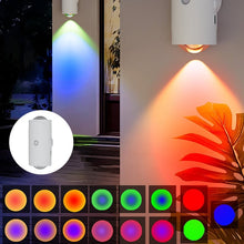 Laden Sie das Bild in den Galerie-Viewer, Intelligente Bewegungsmelder-Wandlampe mit Farbverlauf