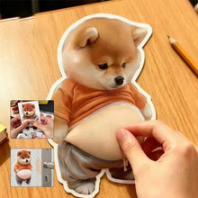 Laden Sie das Bild in den Galerie-Viewer, Kugeliger Shiba Inu Anti-Kollisions-Aufkleber