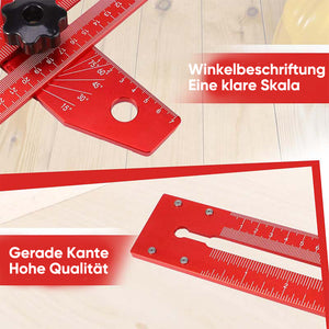 Anreißnadel für Holzbearbeitung, Markierungslinienlineal