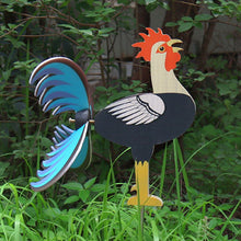 Laden Sie das Bild in den Galerie-Viewer, Hölzerne Hahn Windmühle dekorative Verzierung