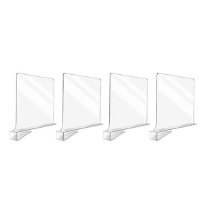 Regalteiler aus Acryl für die Schrankorganisation