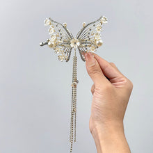 Laden Sie das Bild in den Galerie-Viewer, Glockenblume Schmetterling Haar Karten