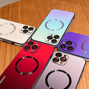 Magnetische Handyhülle mit Farbverlauf