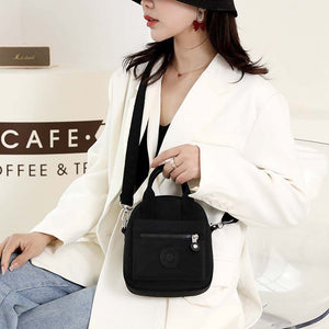 Nylon Satchel Handtasche