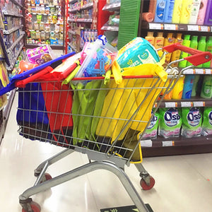 Supermarkt-Trolley-Einkaufstasche Thermotasche, 4 Stk