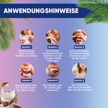 Laden Sie das Bild in den Galerie-Viewer, Kokos-Minze Aufhellungsstreifen