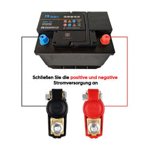 Laden Sie das Bild in den Galerie-Viewer, Batteriesteckverbinder mit Sicherheitskappe aus Kunststoff