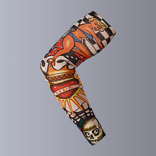 Laden Sie das Bild in den Galerie-Viewer, Arm-Tattoo-Ärmel mit Blumenmuster