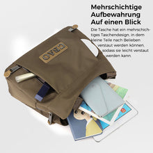 Laden Sie das Bild in den Galerie-Viewer, Umhängetasche mit großem Fassungsvermögen