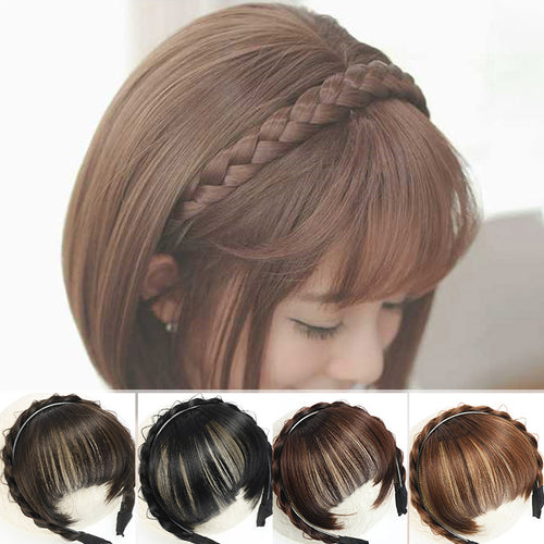 Geflochtenes Haarband Perücke