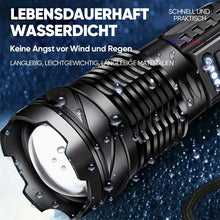 Laden Sie das Bild in den Galerie-Viewer, Ultrahelle Taschenlampe mit weißem Laser und großer Reichweite