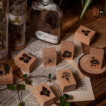 Laden Sie das Bild in den Galerie-Viewer, DIY-Handbuch dekorative Holzstempel