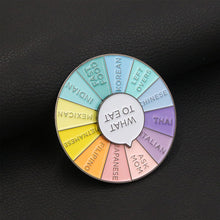 Laden Sie das Bild in den Galerie-Viewer, Kreative drehbare Roulette-Brosche