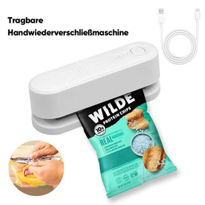 Tragbare wiederaufladbare Drucksiegelmaschine