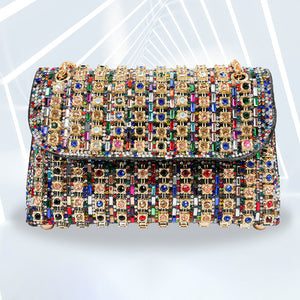 Diamantene Abendtasche