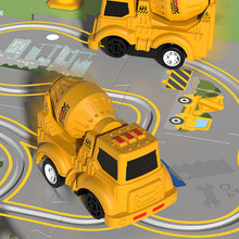 Laden Sie das Bild in den Galerie-Viewer, Puzzlespielzeug für Kinder mit Schienenfahrzeugen