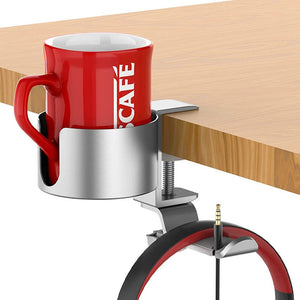2-in-1 universeller Getränkehalter für den Schreibtisch