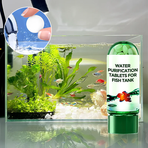 Leistungsstarke Aquarium-Wasserreinigungstablette