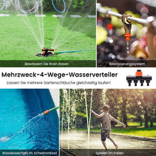 Laden Sie das Bild in den Galerie-Viewer, Vierwege-Ventilumsteller für den Außenbereich mit Schalter