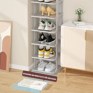 Mehrschichtiges Schuhregal