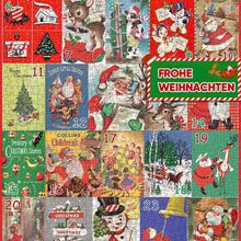 Laden Sie das Bild in den Galerie-Viewer, Weihnachten 24 Tage Countdown Kalender Puzzle