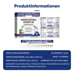 Kokos-Minze Aufhellungsstreifen