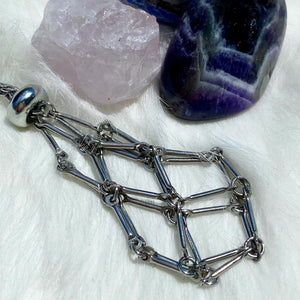 Halskette mit Kristallstein-Halter