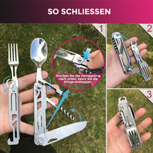 Laden Sie das Bild in den Galerie-Viewer, 5-in-1-Multifunktions-Camping-Ausrüstungsset
