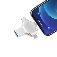 Laden Sie das Bild in den Galerie-Viewer, 4-in-1-Kreuz USB-Flash-Laufwerk