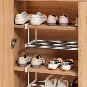 Schuhschrank Schichteinteilung