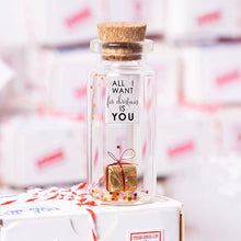 Laden Sie das Bild in den Galerie-Viewer, Weihnachtskarte in einer Flasche