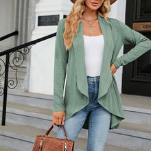 Laden Sie das Bild in den Galerie-Viewer, Langärmlige Strickjacke, Mantel