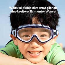 Laden Sie das Bild in den Galerie-Viewer, Schwimmbrille für Kinder mit großem Rahmen
