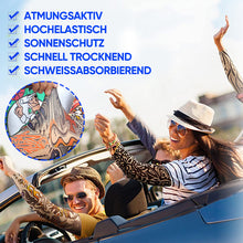 Laden Sie das Bild in den Galerie-Viewer, Arm-Tattoo-Ärmel mit Blumenmuster