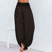Laden Sie das Bild in den Galerie-Viewer, Atmungsaktive, schnell trocknende Yoga-Haremshose für Damen