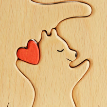 Laden Sie das Bild in den Galerie-Viewer, DIY Holzpuzzle Ornament