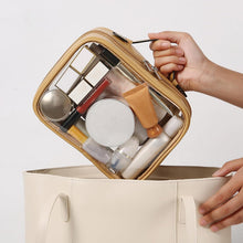 Laden Sie das Bild in den Galerie-Viewer, Transparente wasserdichte Kosmetiktasche