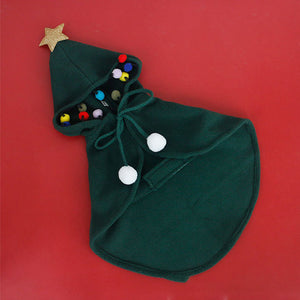 Katze Hund Weihnachten Cape Poncho