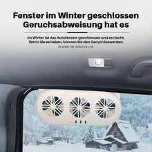 Laden Sie das Bild in den Galerie-Viewer, Solarbetriebener Autoabluftventilator