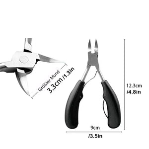 Sichelförmiger Hawkbill-Nagelknipser