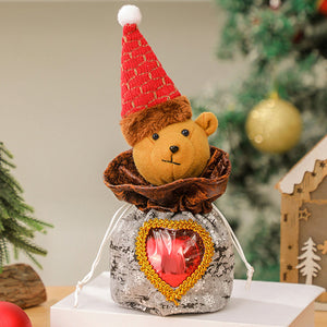 Weihnachtsdekoration Apfeltasche