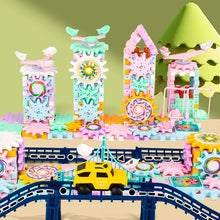 Laden Sie das Bild in den Galerie-Viewer, Rotierendes Baustein-Spielzeug